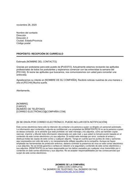 Recepci N De Curr Culum Vitae Modelos Y Ejemplo Biztree