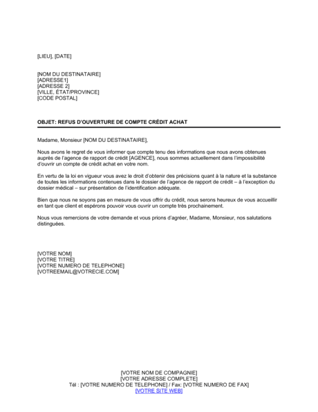 Lettre de complaisance